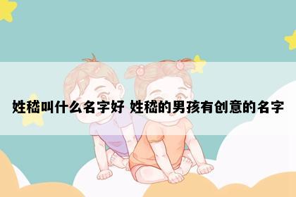 姓嵇叫什么名字好 姓嵇的男孩有创意的名字
