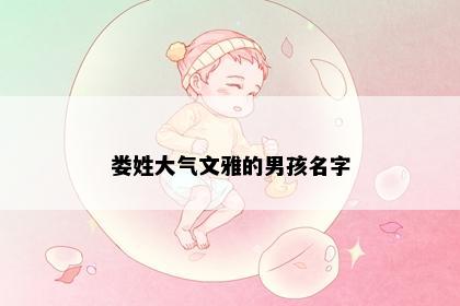 娄姓大气文雅的男孩名字