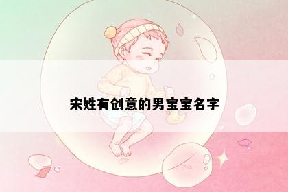 宋姓有创意的男宝宝名字
