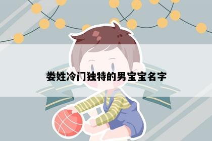 娄姓冷门独特的男宝宝名字