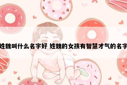 姓魏叫什么名字好 姓魏的女孩有智慧才气的名字